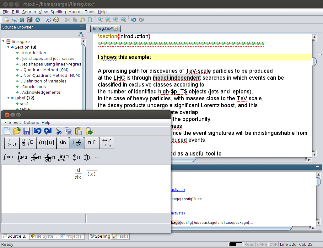 RTextDoc Bibtex editor