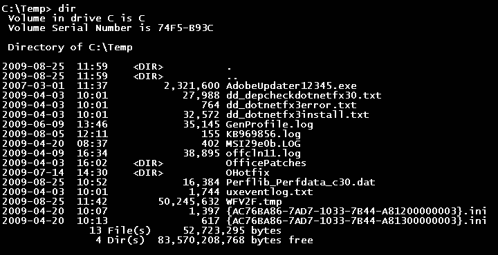 File:Dir command in Windows Command Prompt.png