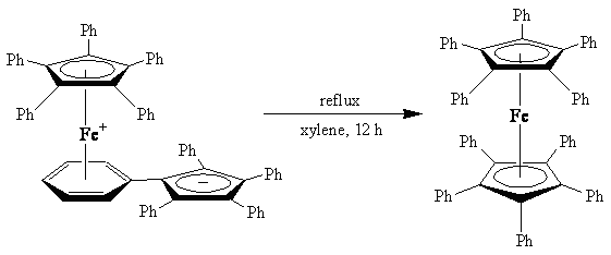 Formation of decaphenylferrocene from its linkage isomer.PNG