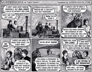File:"The Terrible Sea Lion". Wondermark comic strip No. 1062 by David Malki (19 September 2014).png