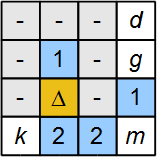 tentaizu_4x4_example_solved_partially