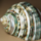160 by 160 upscaled thumbnail of 'Green Sea Shell' (GemCutter Preserve Details)