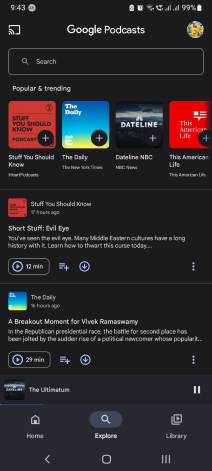 Google Podcasts app screenshot.png