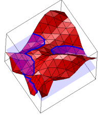 Linear interpolant, three-dimensional view