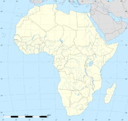 Windhoek is located in Africa