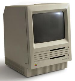 A Macintosh II SE