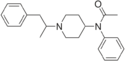 Chemical structure of α-methylacetylfentanyl.