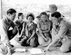 Captured comfort women in Myitkyina on August 14 in 1944.jpg
