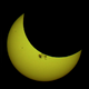 23 October 2014 partial eclipse