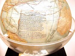 Fliers' & Explorers' Globe.