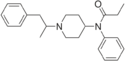 Chemical structure of α-methylfentanyl.
