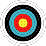 WA 80 cm archery target.svg