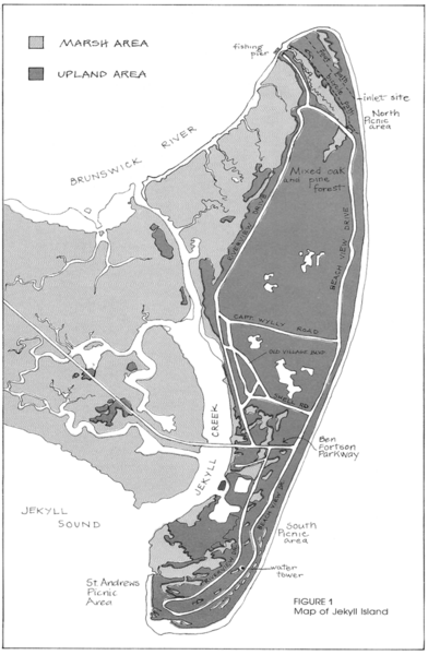 File:Figure 1 - Map of Jekyll Island.png