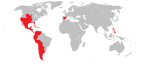The Spanish Empire during the second half of the 18th century