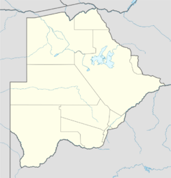 Tshabong is located in Botswana
