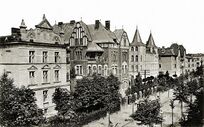 Photo of Tiergartenstraße in the 1920s
