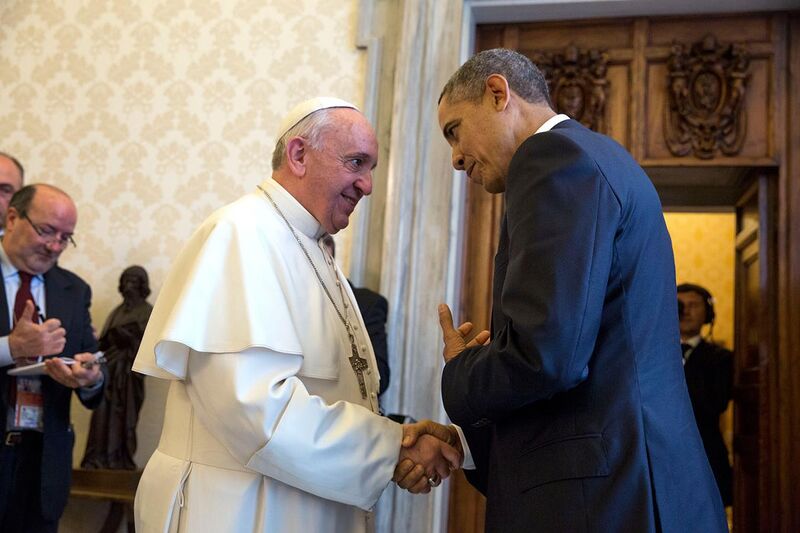 File:President Barack Obama with Pope Francis at the Vatican, March 27, 2014.jpg