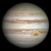 Jupiter and its shrunken Great Red Spot.jpg