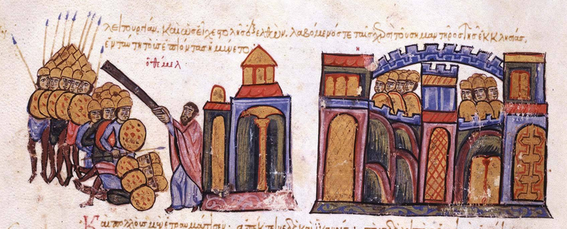 File:The priest Themel puts the Arabs to flight using his semantron.png