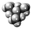 Spacefill model of 3-ethylpentane