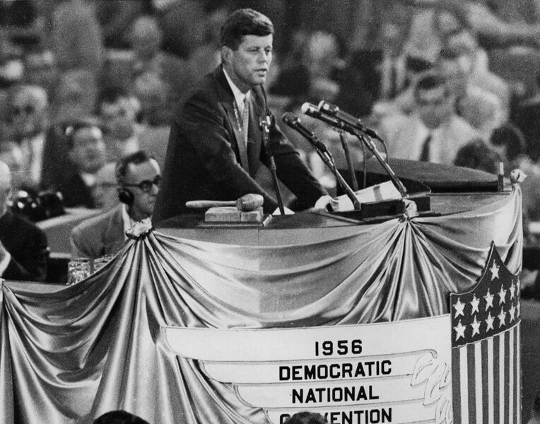File:John F. Kennedy nominates Adlai Stevenson 1956.JPG