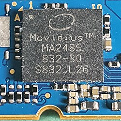 Myriad X chip (MA2485)