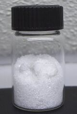 Sample of silver nitrate