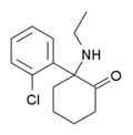 N-Ethylnorketamine structure.png