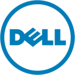 Dell's logo, used before the acquisition of EMC, used from 2010 to 2016