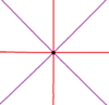 Tetragonal hosohedron stereographic D4.png