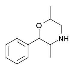 2-phenyl-3,6-dimethylmorpholine structure.png