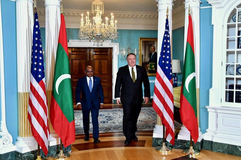File:Secretary Pompeo Meets With Maldives Foreign Minister Shahid in Washington (32217203777).jpg