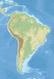 Agua de la Piedra Formation is located in South America