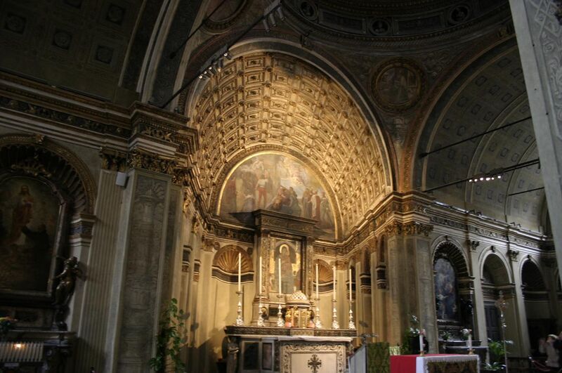 File:IMG 5383 - Milano - Abside trompe-l'oeil in Santa Maria presso san Satiro - Foto Giovanni Dall'Orto - 17 febr. 2007.jpg