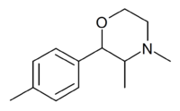 4-Methylphendimetrazine structure.png