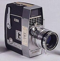 The Bell & Howell Zoomatic movie camera used by Abraham Zapruder