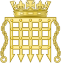 Beaufort Portcullis Badge of the Tudors.svg