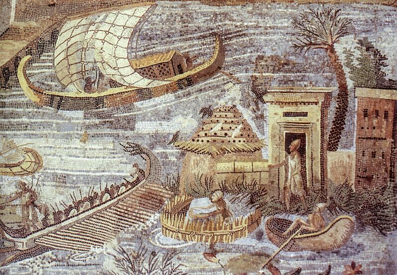 File:Praeneste - Nile Mosaic - Section 17 - Detail.jpg