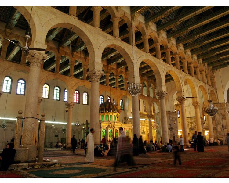File:The Ummayad Mosque also known as the Grand Mosque of Damascus.jpg