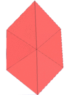 Octadecahedron B11H11 2− structure.gif