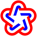 United States Bicentennial star 1976 (geometry).svg