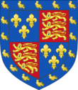 Arms of Jasper Tudor, Duke of Bedford.svg