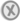 Gray X symbol