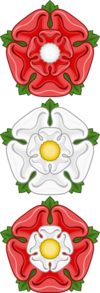 Royal Roses Badge of England.svg