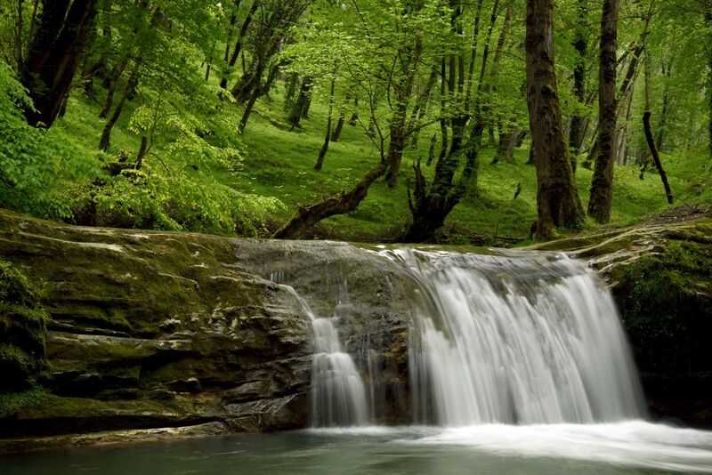 File:هفت آبشار جنگلهای هیرکانی روستای تیرکن شهرستان بابل 2019.jpg