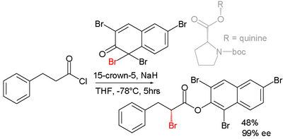 Acid chloride bromination Dogo-Isonagie et al. 2006