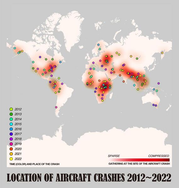 File:Location of aircraft crashes in 15 years.jpg