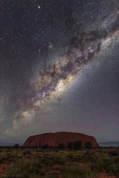 File:The Rising Milky Way over Uluru.jpg
