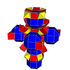 Small rhombated tesseract net.png