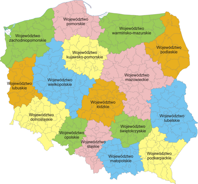 File:POLSKA mapa woj z powiatami.png